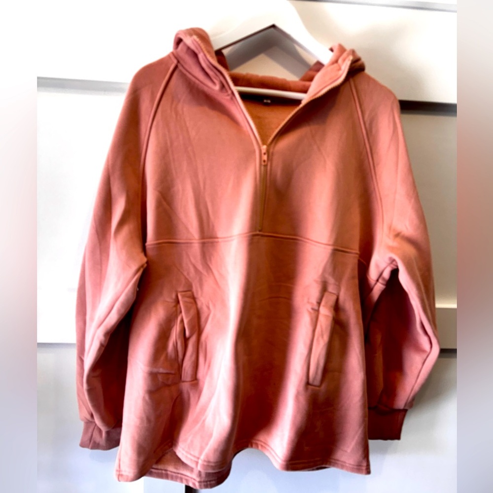 Pink Hooded Sweatshirt